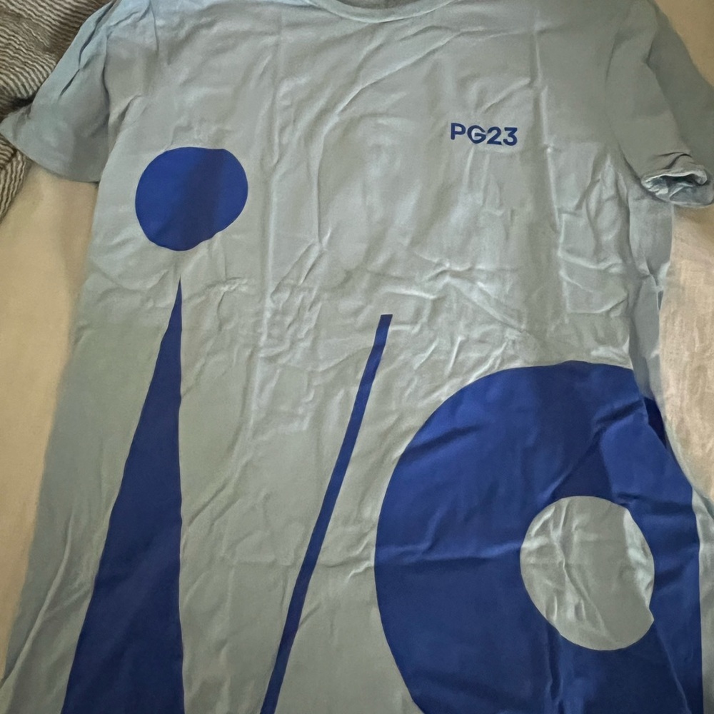 Peter Gabriel i/o 2023 Tour Blue Graphic T-Shirt NWOT size M